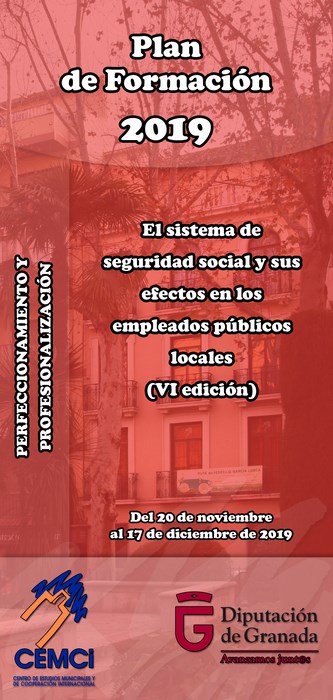 Curso: El sistema de seguridad social y sus efectos en los empleados públicos locales (VI edición).