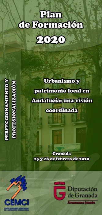 Curso: Urbanismo y patrimonio local en Andalucía: una visión coordinada.