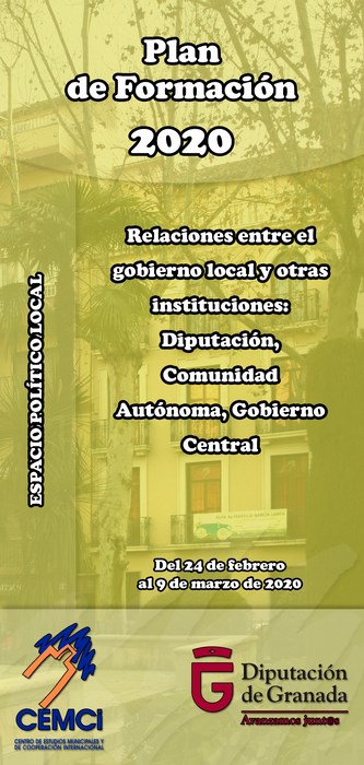 Espacio político local: Relaciones entre el gobierno local y otras instituciones: Diputación, Comunidad Autónoma, Gobierno Central.