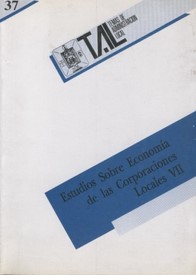 Estudios sobrre economía de las Corporaciones Locales VII