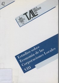 Estudios sobrre economía de las Corporaciones Locales VIII
