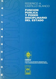 Función pública y poder disciplinario del Estado