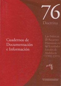 Las políticas de recursos humanos en las Entidades Locales de Andalucía  (1991-1995)