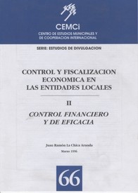 Control y fiscalización económica en las Entidades Locales. II. Control financiero y de eficacia