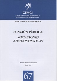 Función pública: situaciones administrativas