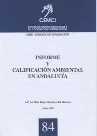 Informe y calidad ambiental en Andalucía