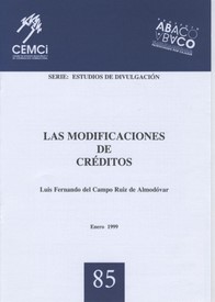 Las modificaciones de créditos