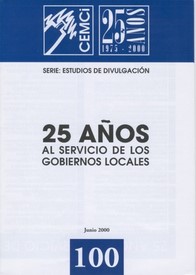 25 años al servicio de los Gobiernos locales