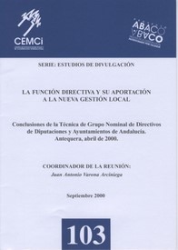 La función directiva y su aportación a la nueva gestión local