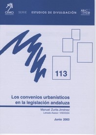 Los convenios urbanísticos en la legislación andaluza