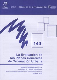 La evaluación de los planes generales de ordenación urbana