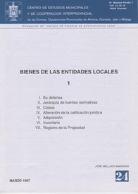Bienes de las Corporaciones Locales, 1