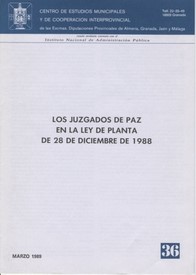 Los Juzgados de Paz en la Ley de Planta de 28 de diciembre de 1988